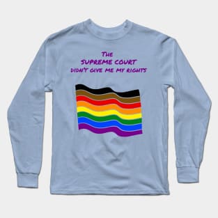 Queer Pride with Stonewall On Back Long Sleeve T-Shirt